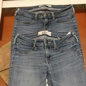 Bundle of two pairs of Hollister jeans